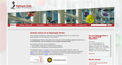 Desktop Screenshot of nightingale-studie.nl
